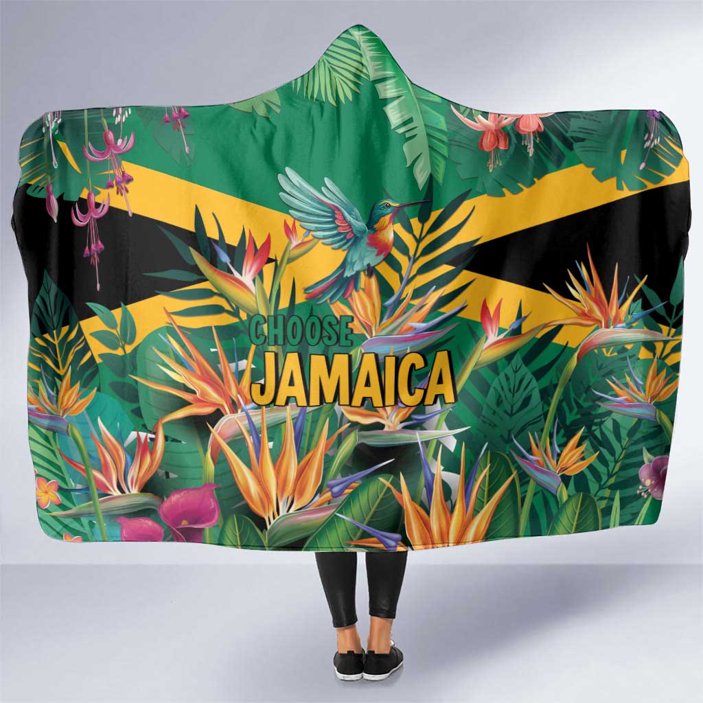 JLP 1PM Holness Hooded Blanket Jamaica Labour Party - Tropical Style - Wonder Print Shop