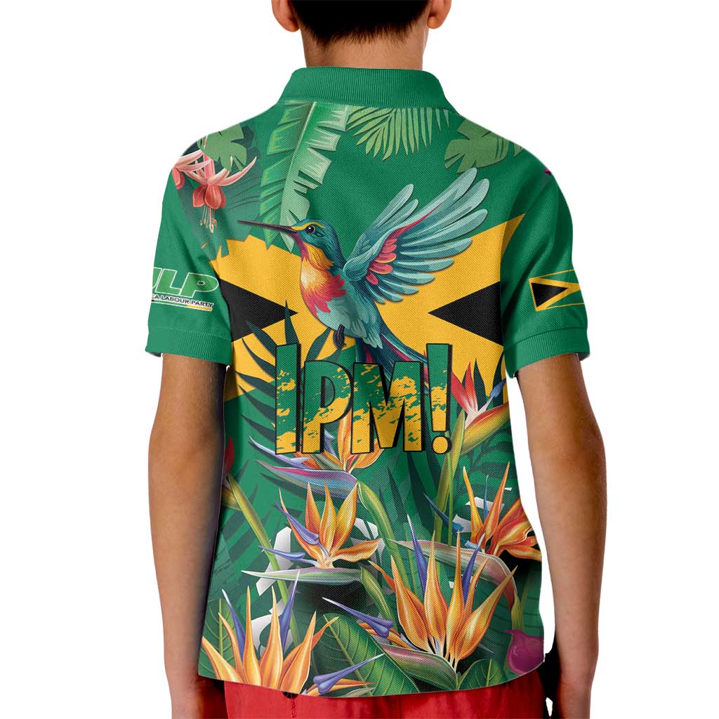 JLP 1PM Holness Kid Polo Shirt Jamaica Labour Party - Tropical Style - Wonder Print Shop