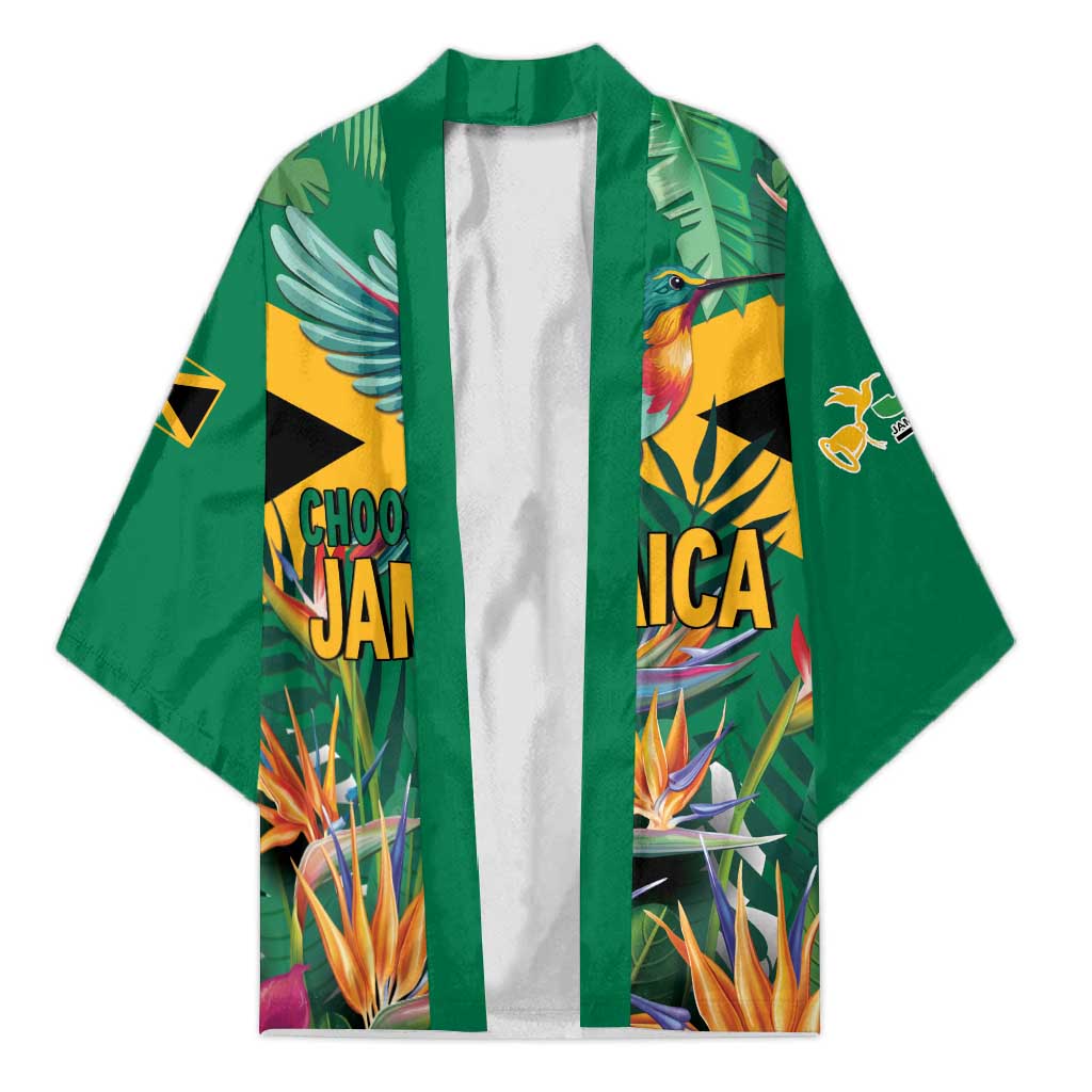 JLP 1PM Holness Kimono Jamaica Labour Party - Tropical Style - Wonder Print Shop