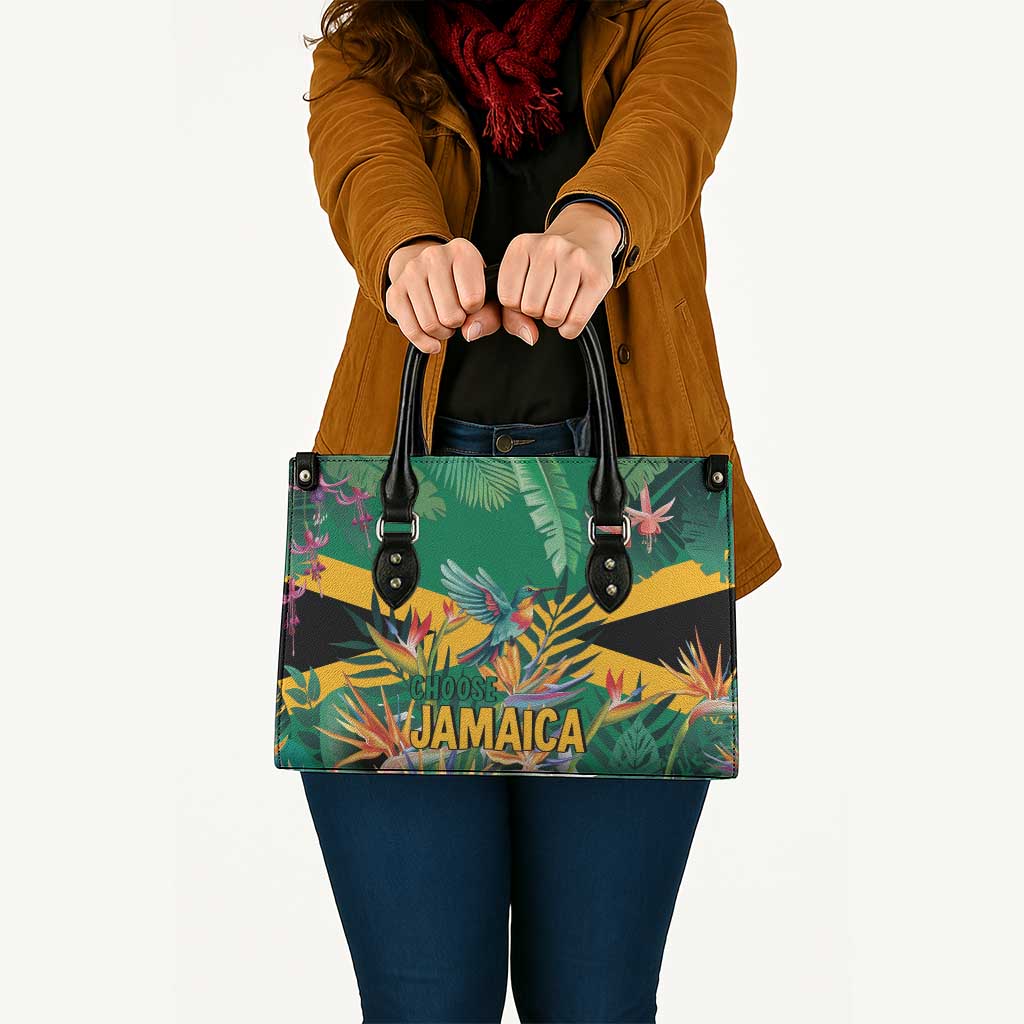 JLP 1PM Holness Leather Bag Jamaica Labour Party - Tropical Style - Wonder Print Shop