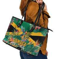 JLP 1PM Holness Leather Tote Bag Jamaica Labour Party - Tropical Style - Wonder Print Shop