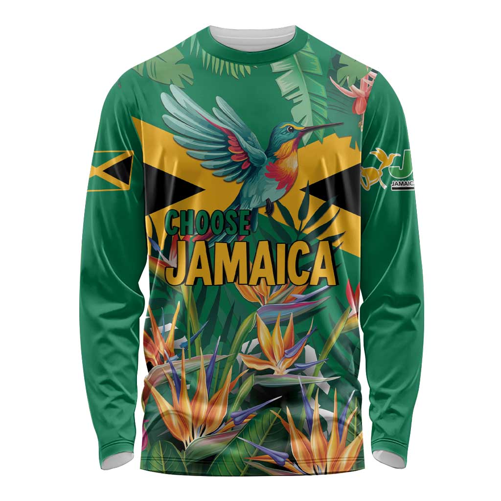 JLP 1PM Holness Long Sleeve Shirt Jamaica Labour Party - Tropical Style - Wonder Print Shop
