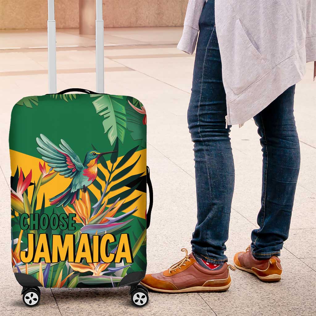 JLP 1PM Holness Luggage Cover Jamaica Labour Party - Tropical Style - Wonder Print Shop