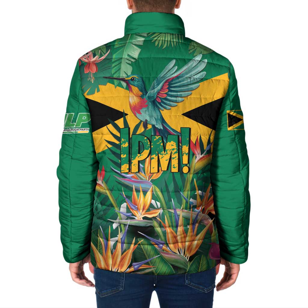 JLP 1PM Holness Padded Jacket Jamaica Labour Party - Tropical Style - Wonder Print Shop