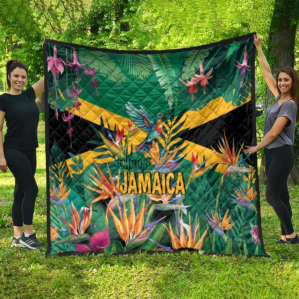 JLP 1PM Holness Quilt Jamaica Labour Party - Tropical Style - Wonder Print Shop