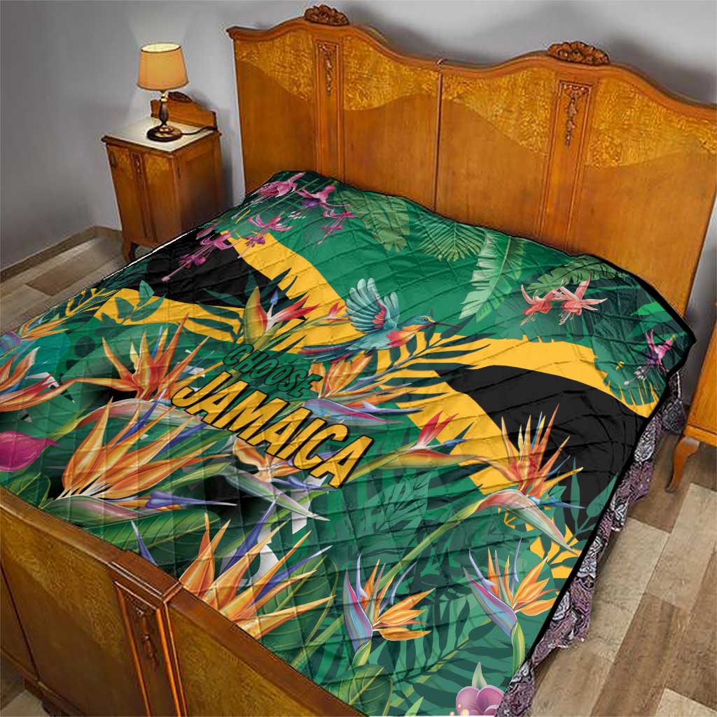 JLP 1PM Holness Quilt Jamaica Labour Party - Tropical Style - Wonder Print Shop
