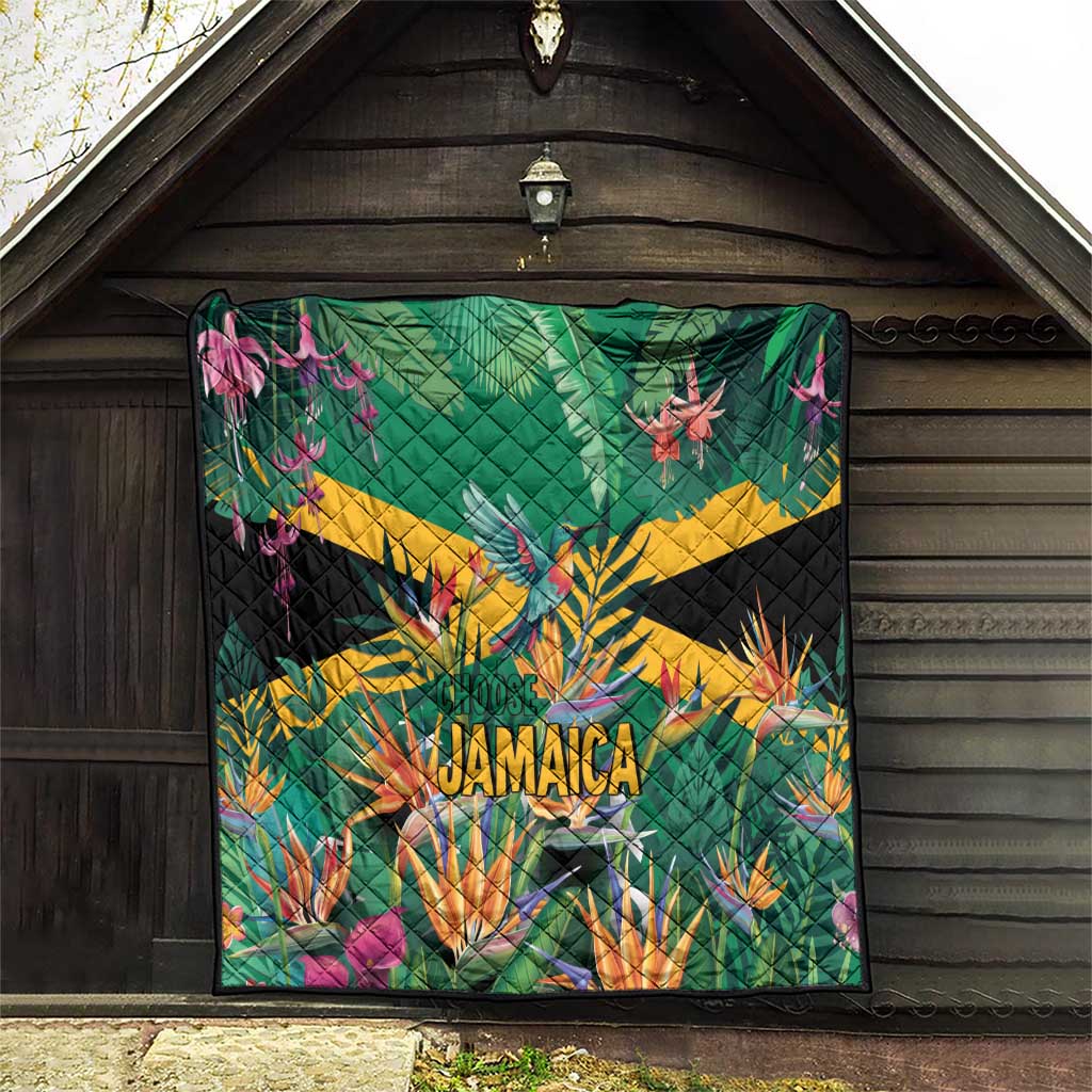JLP 1PM Holness Quilt Jamaica Labour Party - Tropical Style - Wonder Print Shop