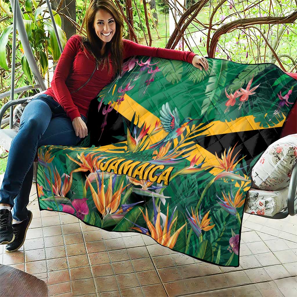 JLP 1PM Holness Quilt Jamaica Labour Party - Tropical Style - Wonder Print Shop