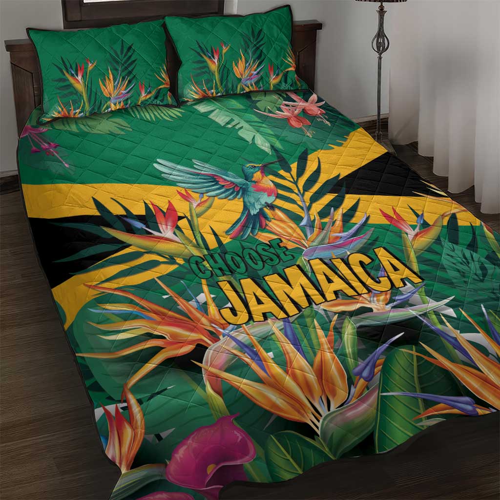 JLP 1PM Holness Quilt Bed Set Jamaica Labour Party - Tropical Style - Wonder Print Shop