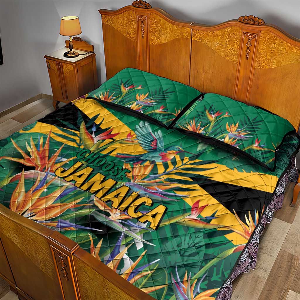 JLP 1PM Holness Quilt Bed Set Jamaica Labour Party - Tropical Style - Wonder Print Shop