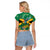 JLP 1PM Holness Raglan Cropped T Shirt Jamaica Labour Party - Tropical Style - Wonder Print Shop