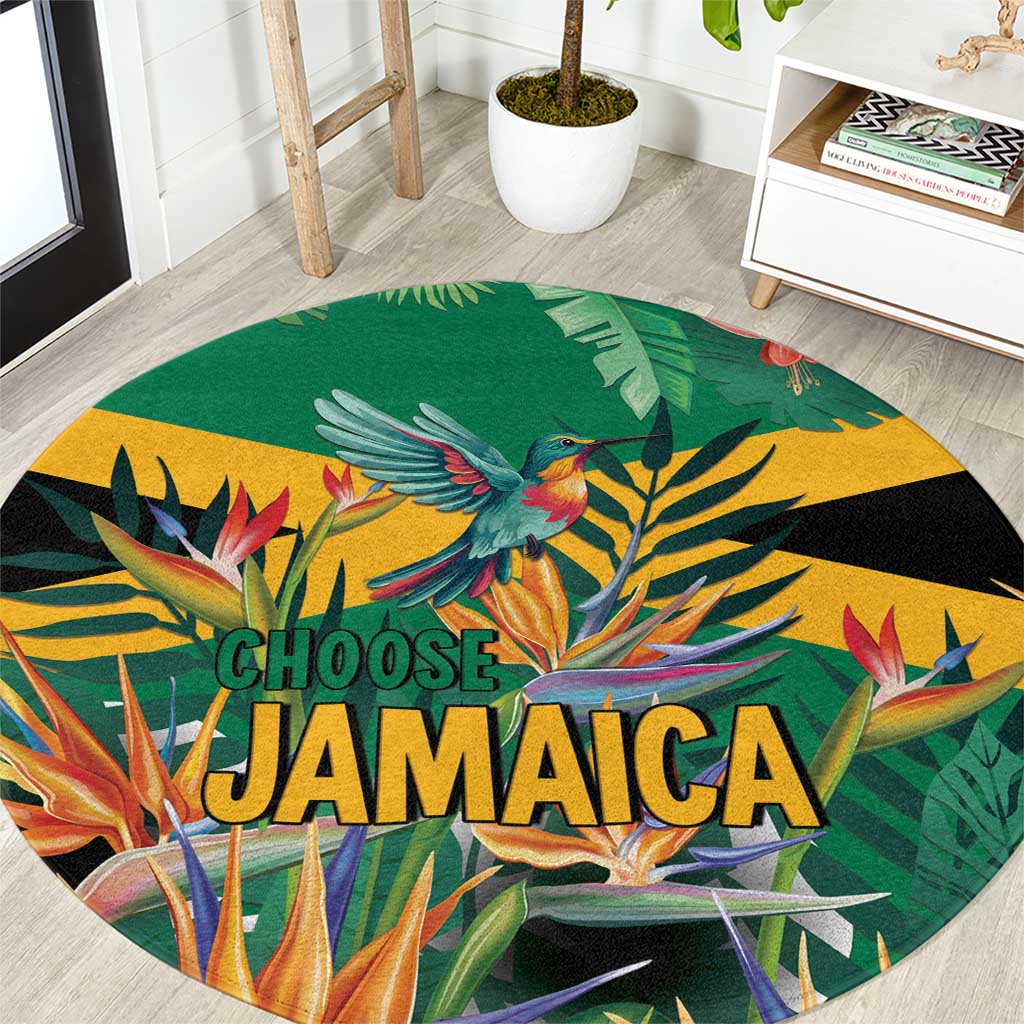 JLP 1PM Holness Round Carpet Jamaica Labour Party - Tropical Style - Wonder Print Shop