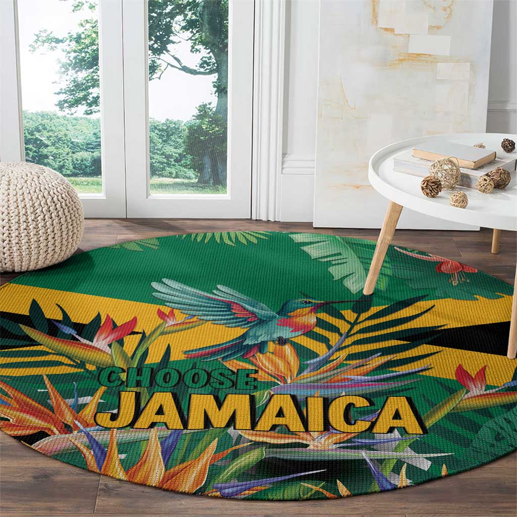 JLP 1PM Holness Round Carpet Jamaica Labour Party - Tropical Style - Wonder Print Shop