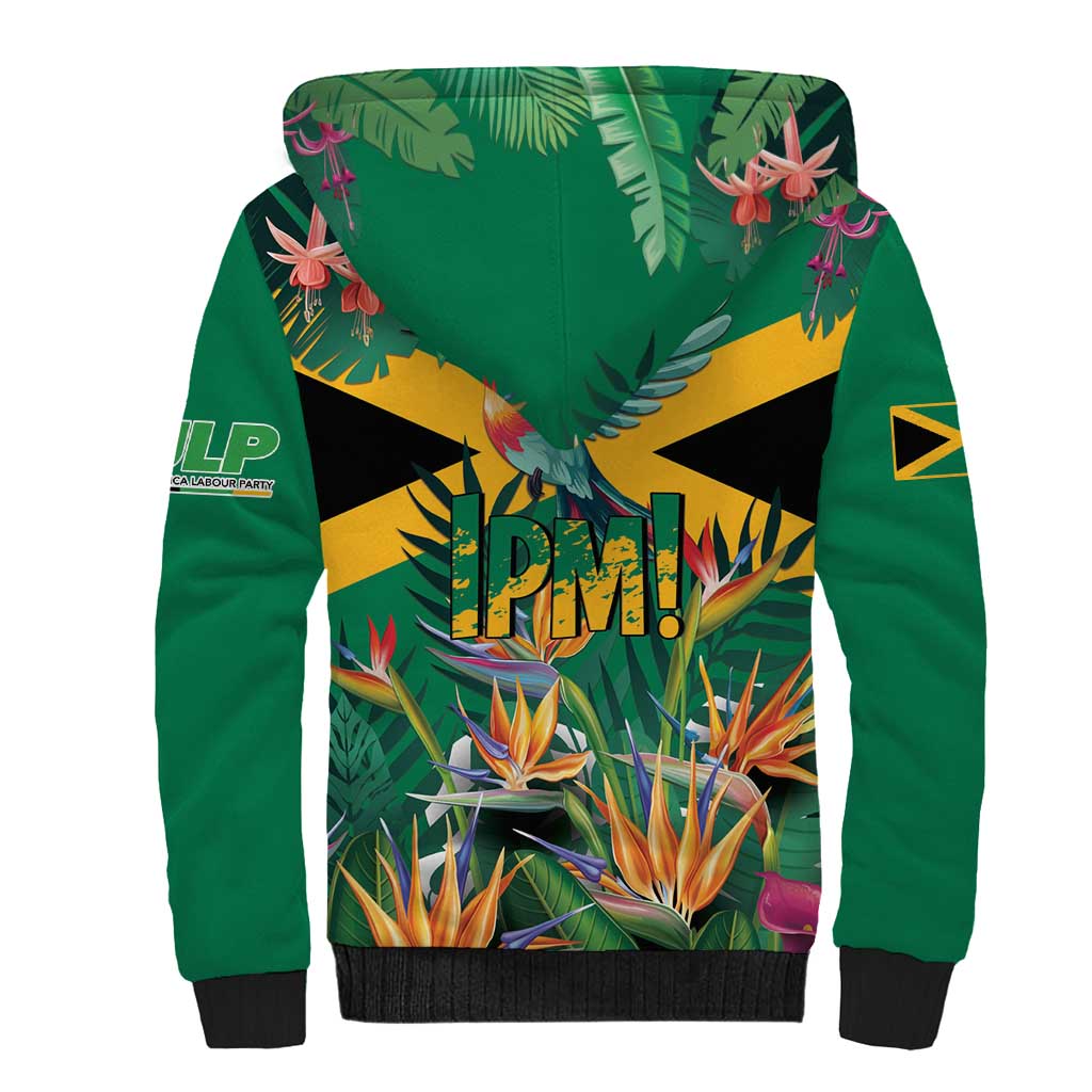 JLP 1PM Holness Sherpa Hoodie Jamaica Labour Party - Tropical Style - Wonder Print Shop