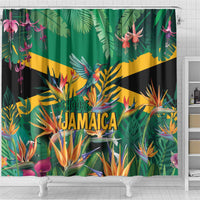 JLP 1PM Holness Shower Curtain Jamaica Labour Party - Tropical Style - Wonder Print Shop