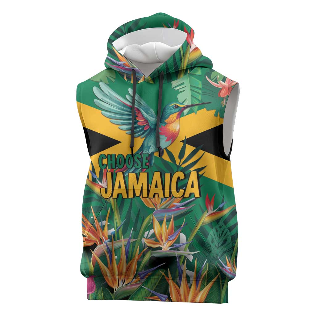 JLP 1PM Holness Sleeveless Hoodie Jamaica Labour Party - Tropical Style - Wonder Print Shop