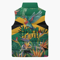 JLP 1PM Holness Sleeveless Puffer Jacket Jamaica Labour Party - Tropical Style - Wonder Print Shop