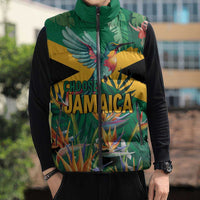 JLP 1PM Holness Sleeveless Puffer Jacket Jamaica Labour Party - Tropical Style - Wonder Print Shop