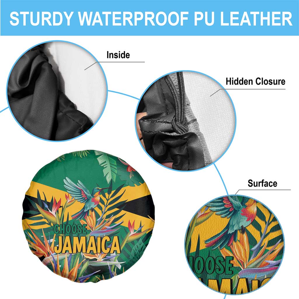 JLP 1PM Holness Spare Tire Cover Jamaica Labour Party - Tropical Style - Wonder Print Shop