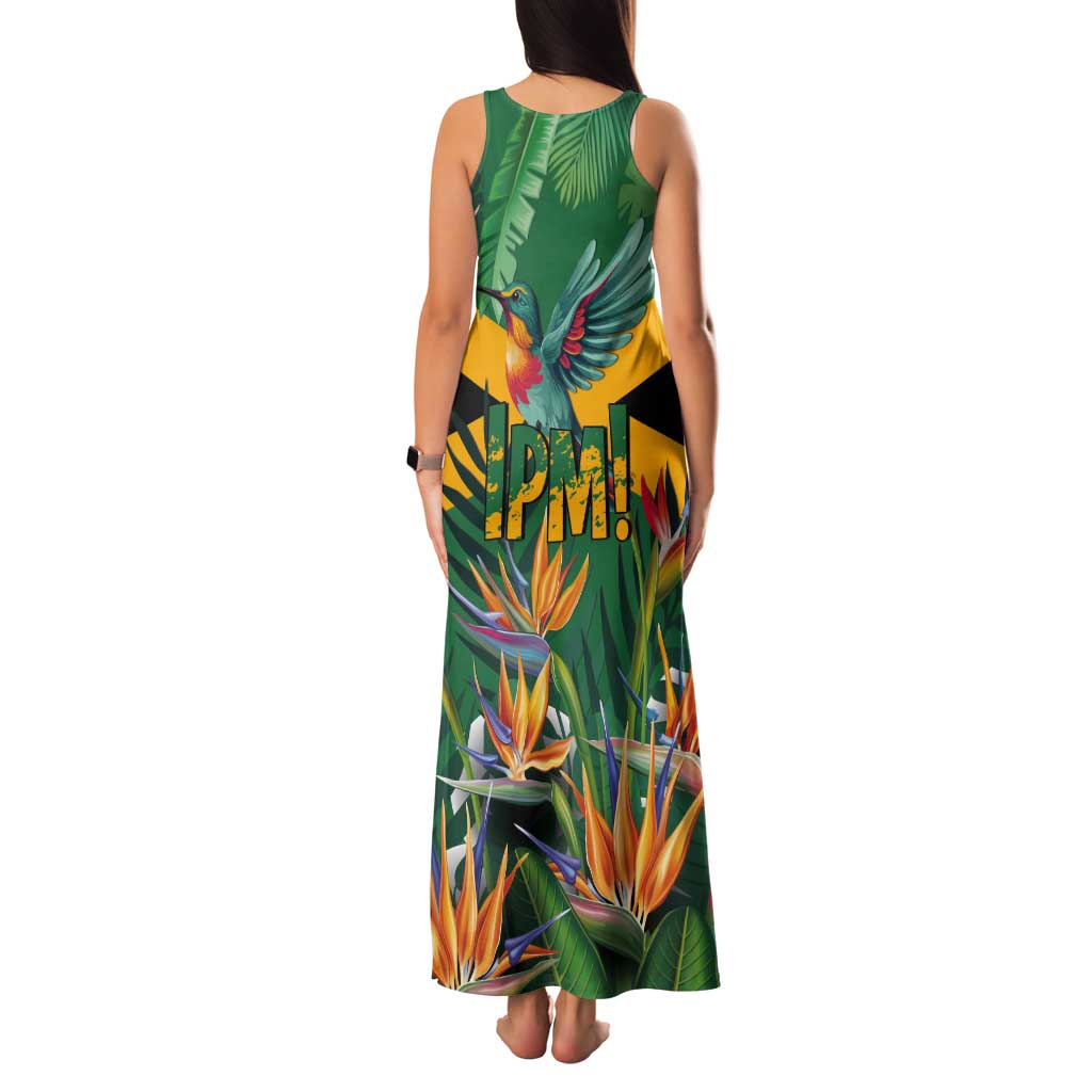 JLP 1PM Holness Tank Maxi Dress Jamaica Labour Party - Tropical Style - Wonder Print Shop