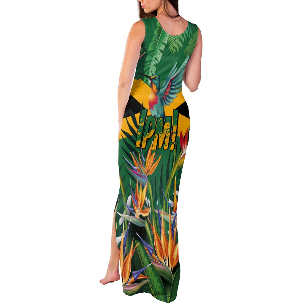 JLP 1PM Holness Tank Maxi Dress Jamaica Labour Party - Tropical Style - Wonder Print Shop