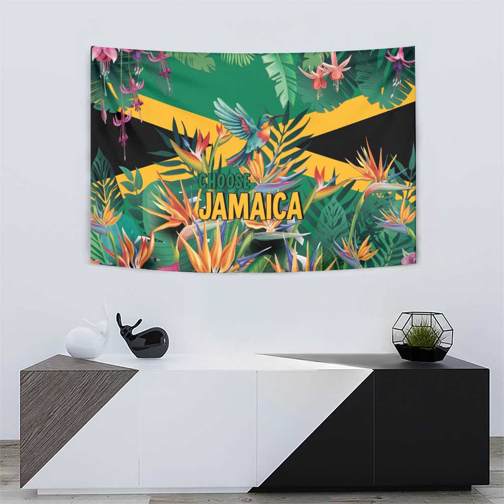JLP 1PM Holness Tapestry Jamaica Labour Party - Tropical Style - Wonder Print Shop