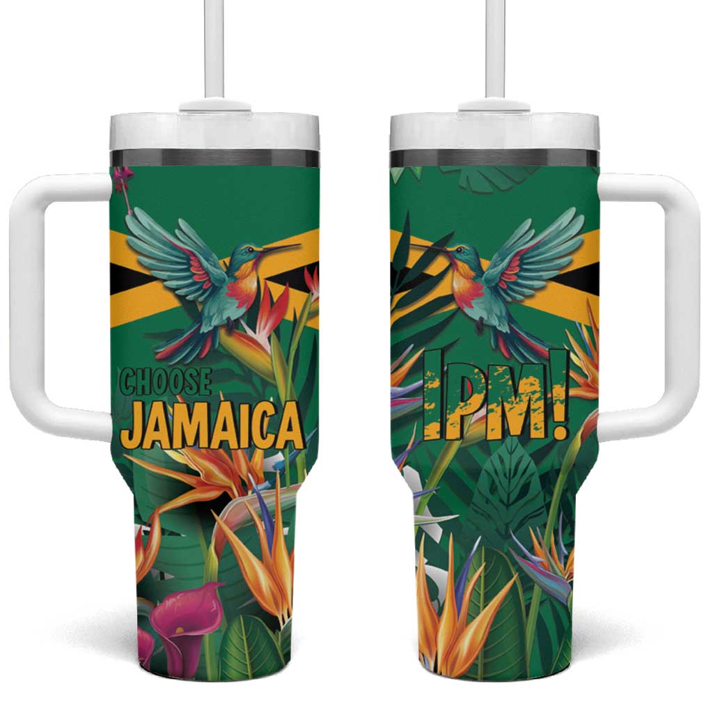 JLP 1PM Holness Tumbler With Handle Jamaica Labour Party - Tropical Style - Wonder Print Shop
