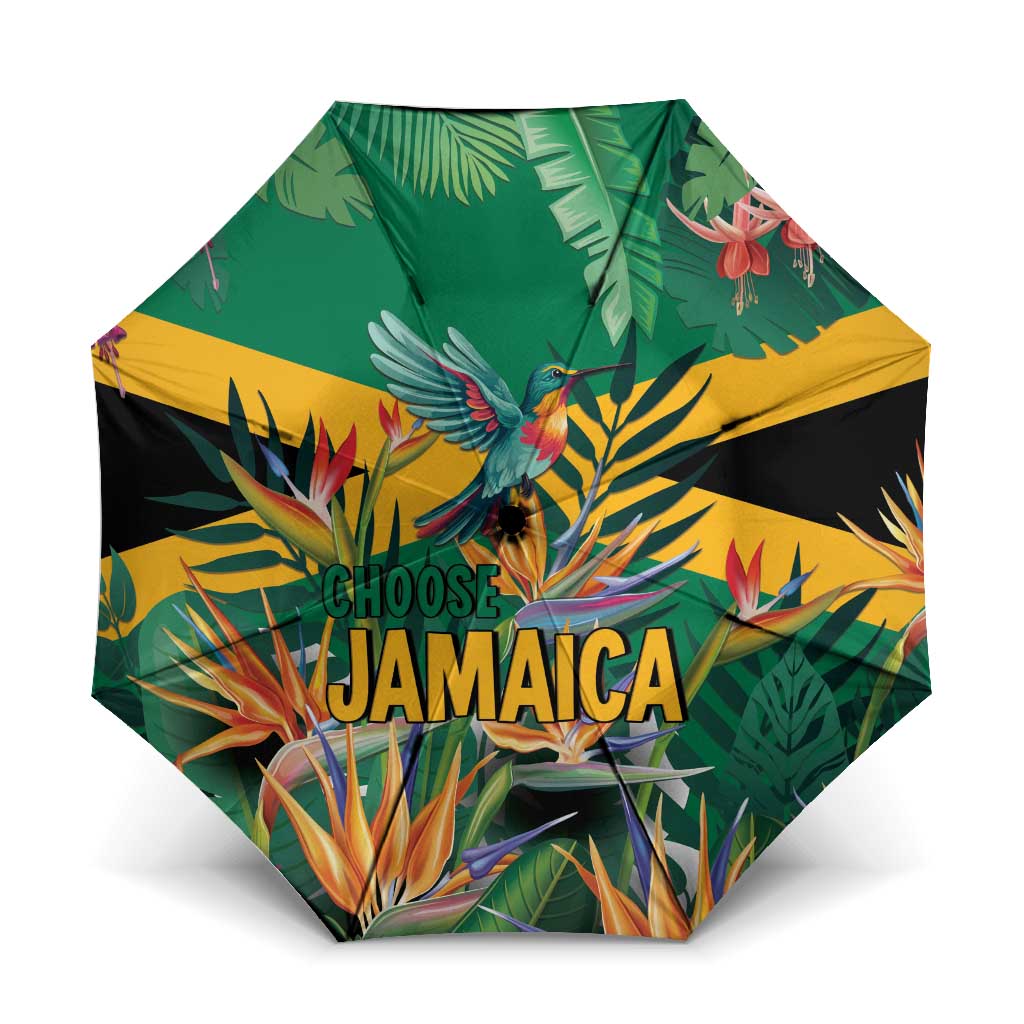JLP 1PM Holness Umbrella Jamaica Labour Party - Tropical Style - Wonder Print Shop