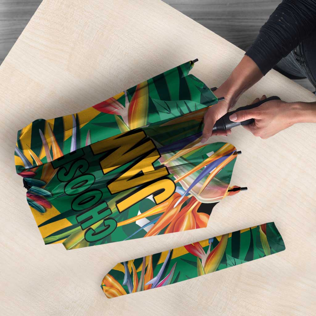 JLP 1PM Holness Umbrella Jamaica Labour Party - Tropical Style - Wonder Print Shop