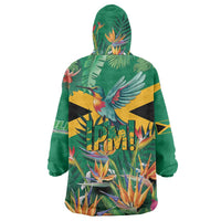 JLP 1PM Holness Wearable Blanket Hoodie Jamaica Labour Party - Tropical Style - Wonder Print Shop