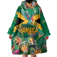 JLP 1PM Holness Wearable Blanket Hoodie Jamaica Labour Party - Tropical Style - Wonder Print Shop