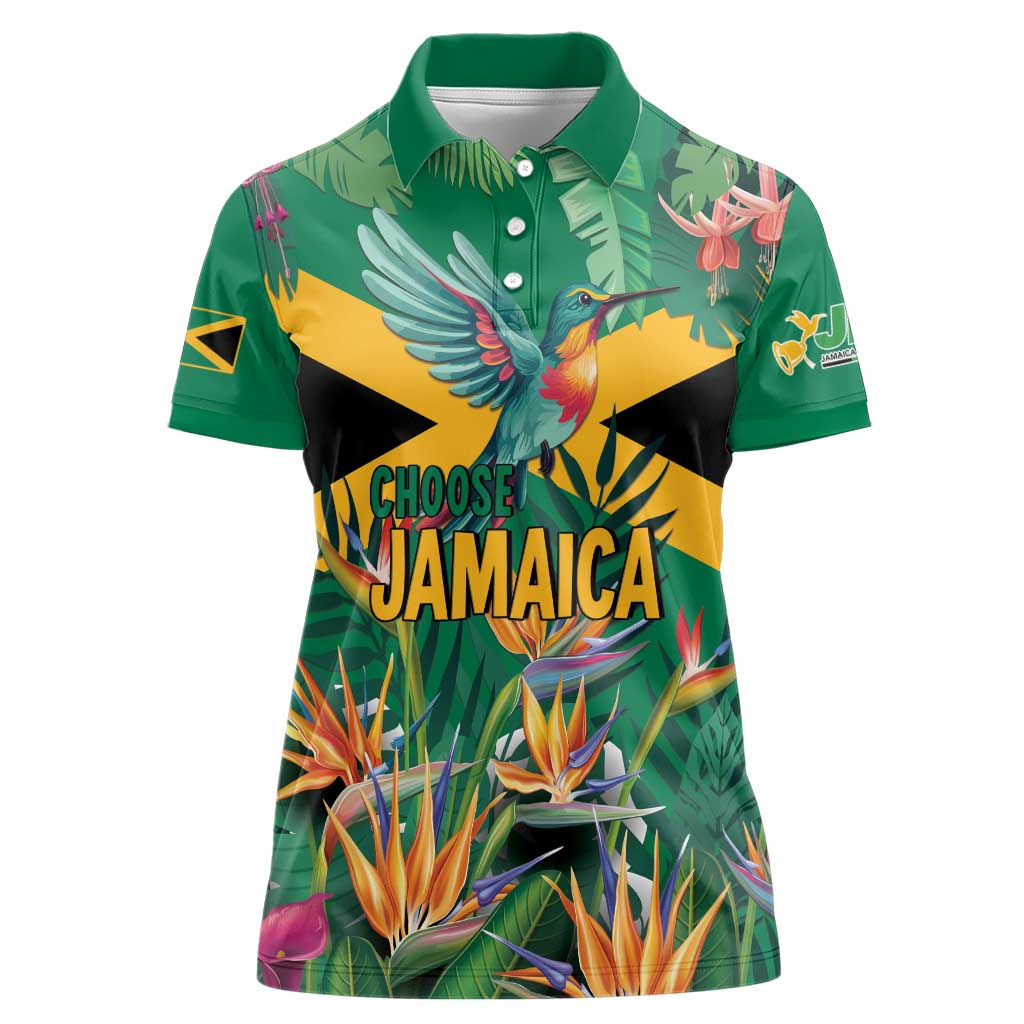 JLP 1PM Holness Women Polo Shirt Jamaica Labour Party - Tropical Style - Wonder Print Shop
