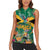 JLP 1PM Holness Women Sleeveless Polo Shirt Jamaica Labour Party - Tropical Style - Wonder Print Shop