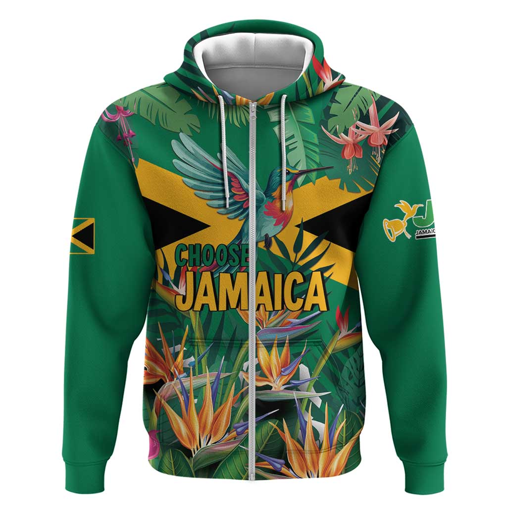 JLP 1PM Holness Zip Hoodie Jamaica Labour Party - Tropical Style - Wonder Print Shop