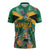 JLP 1PM Holness Zipper Polo Shirt Jamaica Labour Party - Tropical Style - Wonder Print Shop