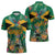 JLP 1PM Holness Zipper Polo Shirt Jamaica Labour Party - Tropical Style - Wonder Print Shop