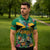 JLP 1PM Holness Zipper Polo Shirt Jamaica Labour Party - Tropical Style - Wonder Print Shop