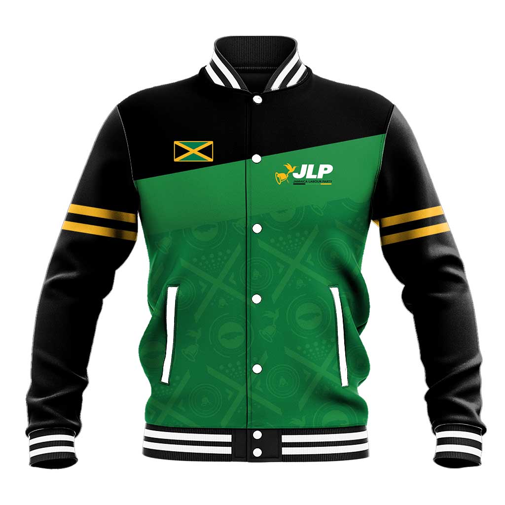 Personalized Jamaica Labour Party Baseball Jacket Proud Supporters - Wonder Print Shop