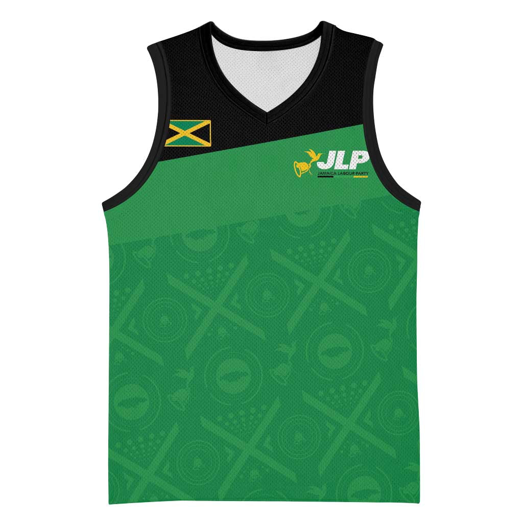 Personalized Jamaica Labour Party Basketball Jersey Proud Supporters - Wonder Print Shop