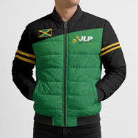 Personalized Jamaica Labour Party Bomber Puffer Jacket Proud Supporters - Wonder Print Shop
