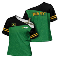 Personalized Jamaica Labour Party Cross Shoulder Shirt Proud Supporters - Wonder Print Shop