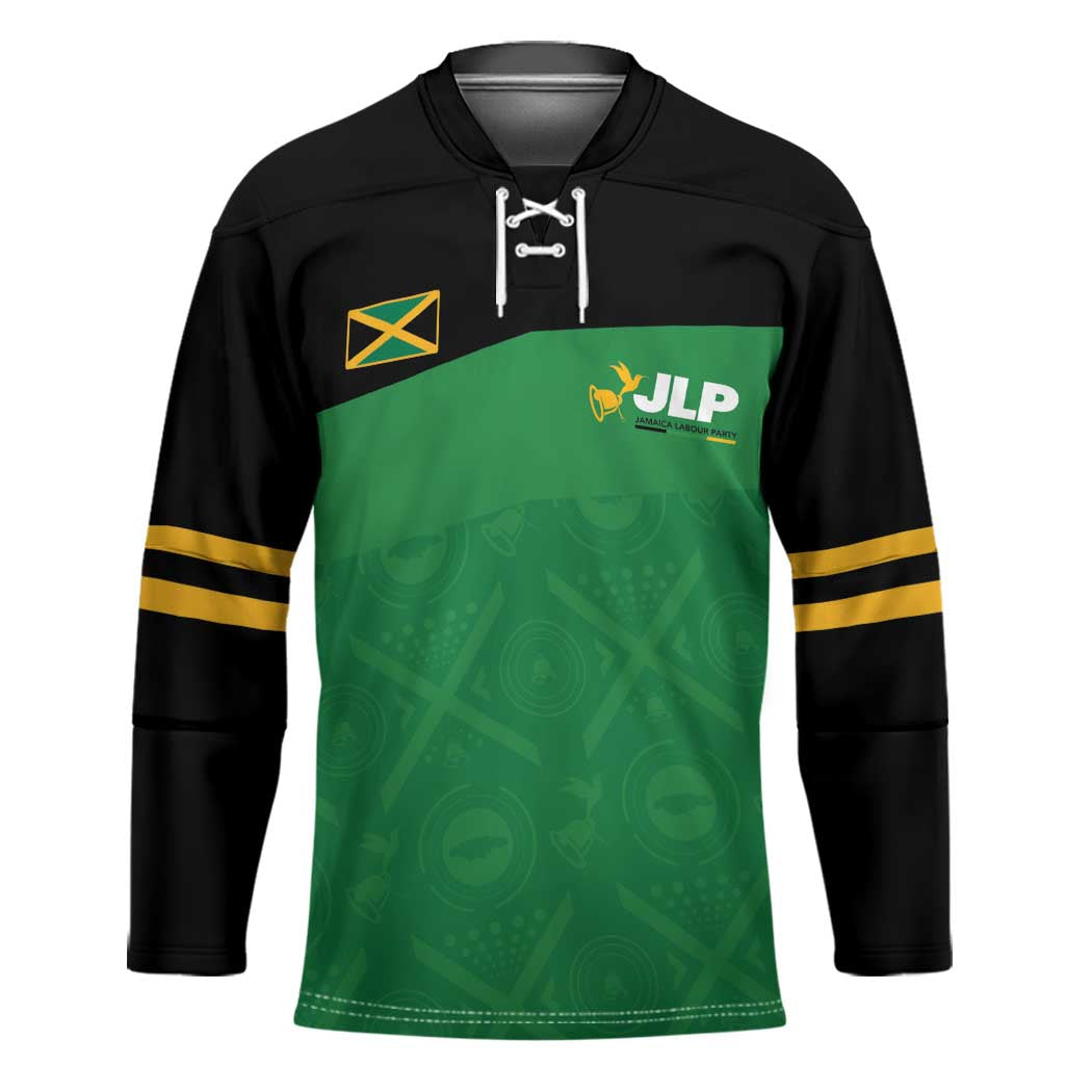 Personalized Jamaica Labour Party Hockey Jersey Proud Supporters - Wonder Print Shop