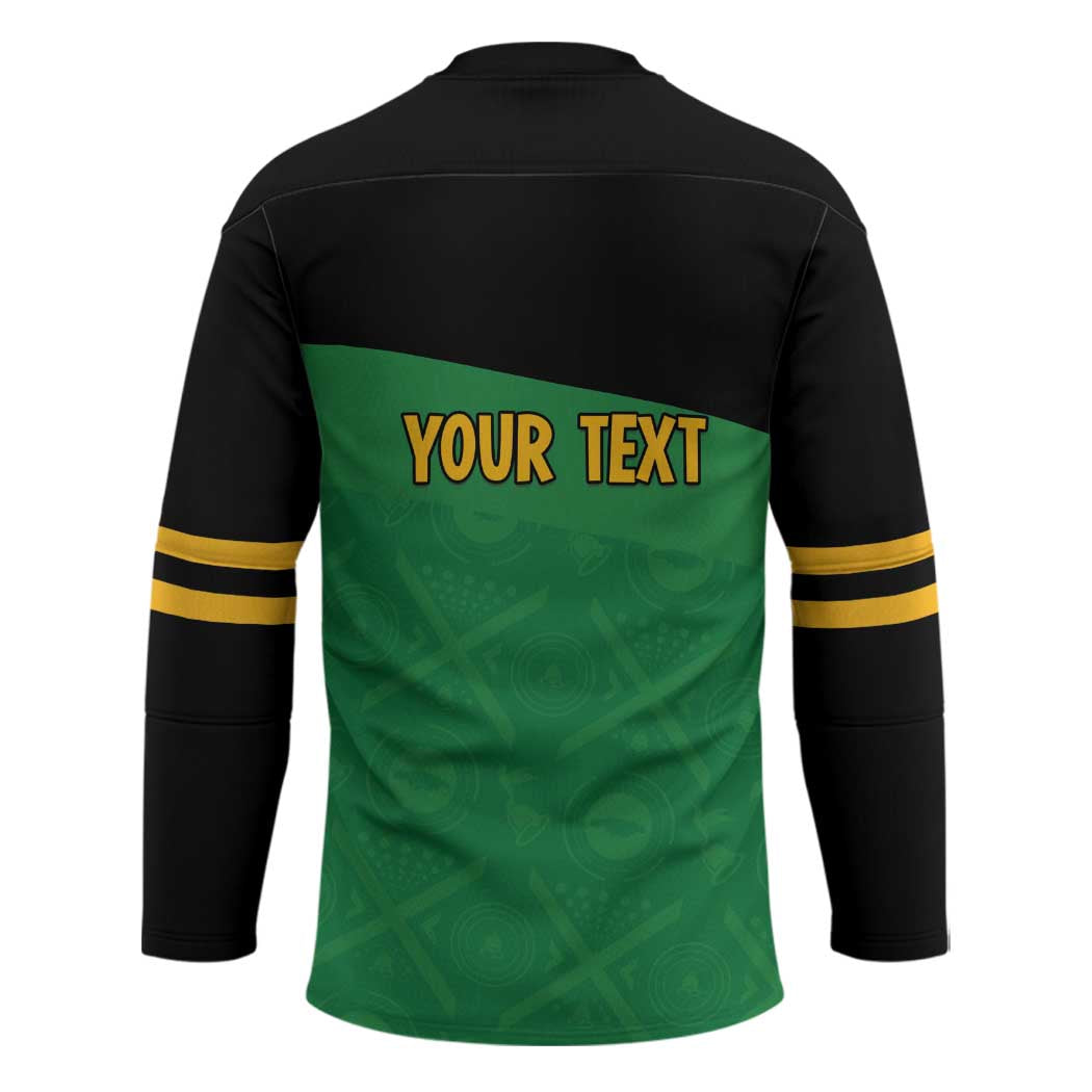 Personalized Jamaica Labour Party Hockey Jersey Proud Supporters - Wonder Print Shop