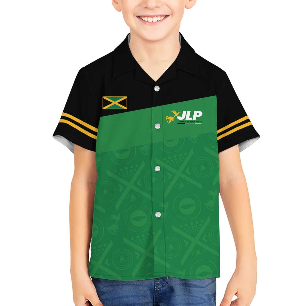 Personalized Jamaica Labour Party Kid Hawaiian Shirt Proud Supporters - Wonder Print Shop
