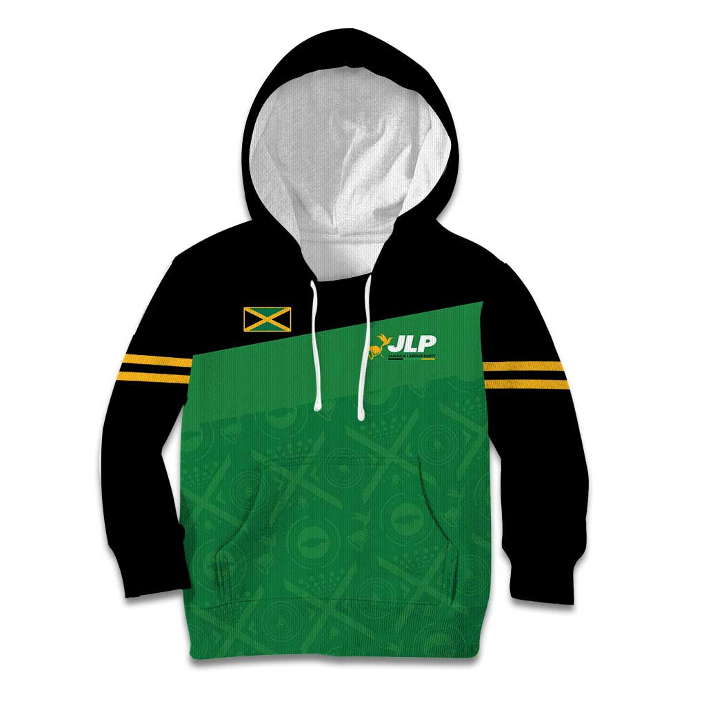 Personalized Jamaica Labour Party Kid Hoodie Proud Supporters - Wonder Print Shop