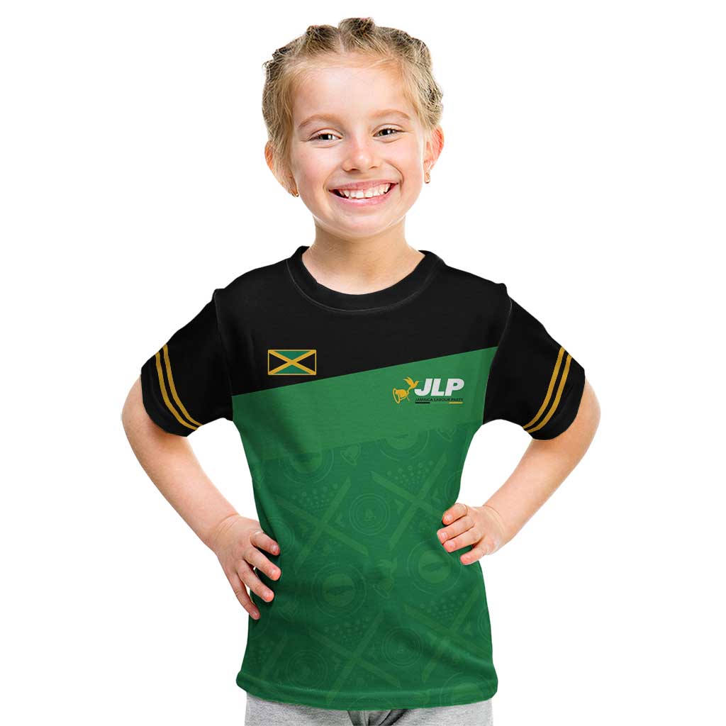 Personalized Jamaica Labour Party Kid T Shirt Proud Supporters - Wonder Print Shop