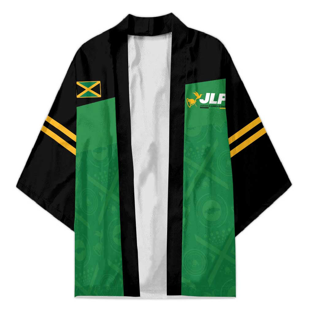 Personalized Jamaica Labour Party Kimono Proud Supporters - Wonder Print Shop