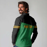 Personalized Jamaica Labour Party Long Sleeve Polo Shirt Proud Supporters - Wonder Print Shop