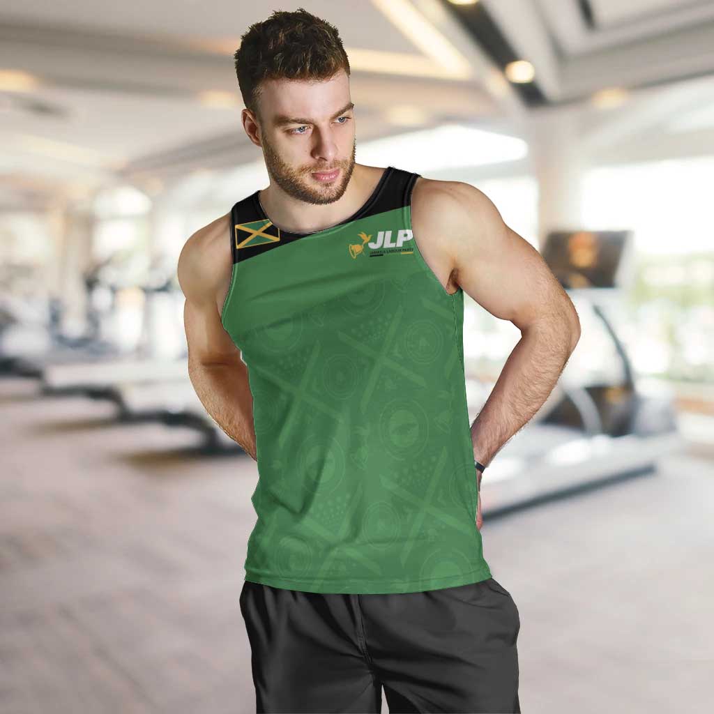 Personalized Jamaica Labour Party Men Tank Top Proud Supporters - Wonder Print Shop