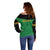 Personalized Jamaica Labour Party Off Shoulder Sweater Proud Supporters - Wonder Print Shop
